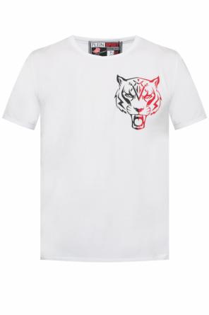 T-shirt with a tiger head motif, zdjęcie 1 T-shirt with a tiger head motif od Plein Sport